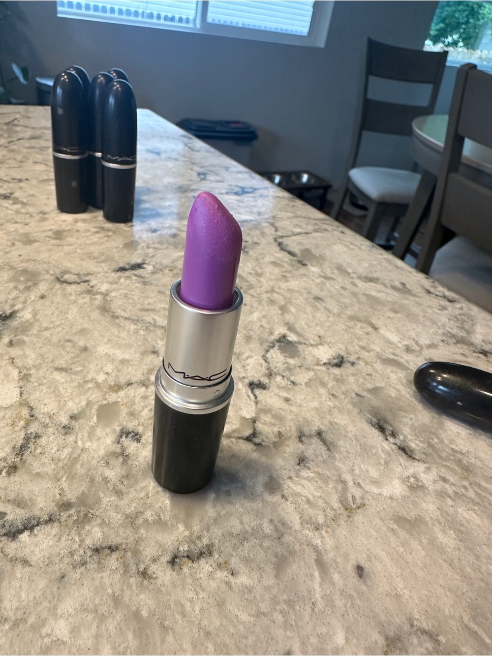MAC Cosmetics Matte Violet Lipstick — Bold Purple Shade LAVENDER JADE